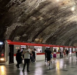Заработали грузинское метро и поезда