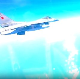
Турецкие F-16 выполнили учебные полеты над западом Черного моря