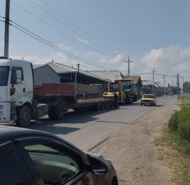 Дорога памяти строится всем селом