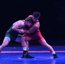 Чемпионат мира: Азербайджанский борец греко-римского стиля вышел в финал