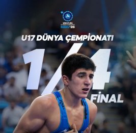 ЧМ U-17: Эльмир Черкезов вышел в полуфинал