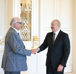 Президент Ильхам Алиев принял президента Объединенного мира борьбы