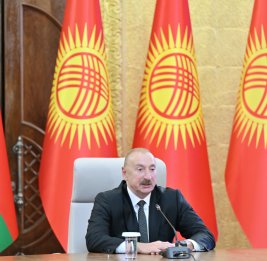 
Финансовая составляющая Азербайджано-кыргызского фонда будет увеличена в два раза &ndash; до 200 млн долларов &ndash; Президент Ильхам Алиев