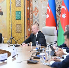 
Президент Ильхам Алиев: Азербайджан и Кыргызстан будут и дальше поддерживать друг друга во всех начинаниях