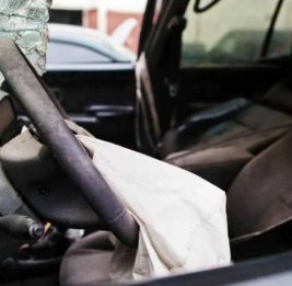 В Масаллы перевернулся автомобиль: есть пострадавший