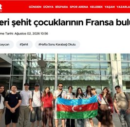 Hürriyet: Лагерь &laquo;Карабахские школы-побратимы&raquo; - возможность общения и налаживания контактов