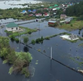 
В Тюменской области РФ из-за паводка подтопило 133 жилых дома