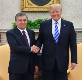 Мирзиёев пригласил Трампа в Узбекистан