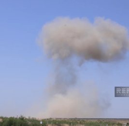 В Ходжавенде трактор подорвался на мине