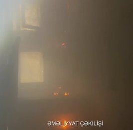 
В Сумгайыте в жилом доме произошел пожар, жильцы эвакуированы
