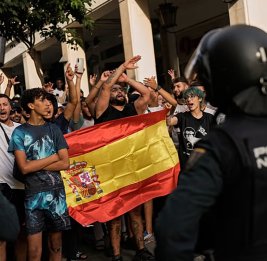 
Митинги против мигрантов