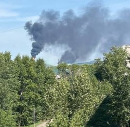 В Комсомольске-на-Амуре горел НПЗ