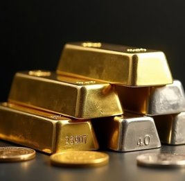 
Золото и серебро вновь подорожали на товарных рынках