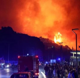 Пожар в Хорватии охватил туристический город: 36 пострадавших