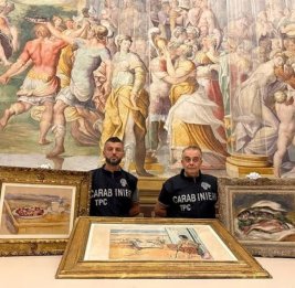 Нашли три украденных шедевра