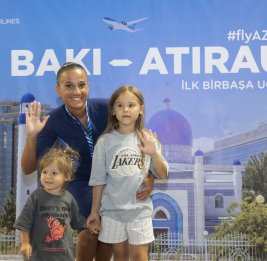 Azerbaijan Airlines успешно выполнила первый рейс в Атырау
