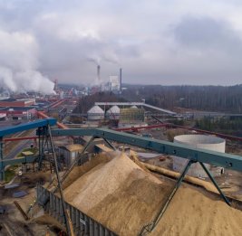 
Взрыв и пожар на заводе в Финляндии