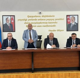 
Жители Ходжавенда проинформированы о вопросах социальной защиты и минной опасности