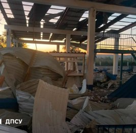 
Россия атаковала в Одесской области пункт пропуска на границе с Молдовой