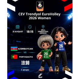 
В Баку стартуют матчи группы C чемпионата Европы по волейболу