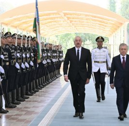 
Президент Ильхам Алиев: Объем товарооборота между Азербайджаном и Узбекистаном увеличился более чем в 3 раза