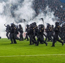 
В Германии после футбольного матча пострадали 85 человек