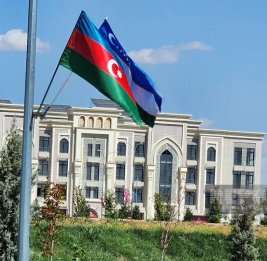 
Улицы Ташкента украсили флагами Азербайджана в честь визита Ильхама Алиева