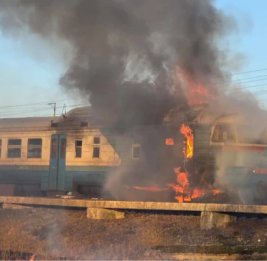 Реактивный дрон попал в пассажирский поезд в Одессе. В Харькове &mdash; в жилой дом