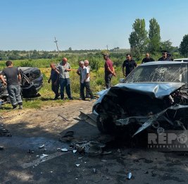 
При столкновении двух автомобилей в Газахе погибли три человека