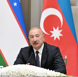 
Президент Ильхам Алиев: Центральная Азия и Азербайджан сегодня &ndash; это один геополитический, геоэкономический регион, имеющий огромный потенциал роста