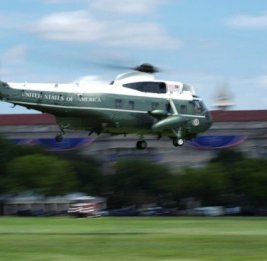 Трамп распорядился изменить уклон Южной лужайки Белого дома ради новой вертолетной площадки
