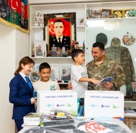 
Фонд YAŞAT реализует шестой проект &laquo;Школьные принадлежности&raquo;