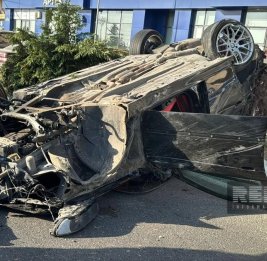 В Сумгайыте произошло ДТП с участием четырех автомобилей