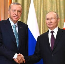 Путин встретится с Эрдоганом в Бишкеке
