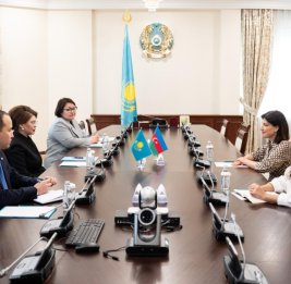 Подчеркнута важность расширения связей между Азербайджаном и Казахстаном в ряде областей