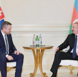 Президент Азербайджана высоко оценил участие Словакии в восстановлении наших освобожденных от оккупации территорий