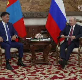 Путин встретился с президентом Монголии