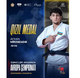 Юный азербайджанский дзюдоист стал чемпионом Европы