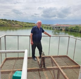 Овраги, в которые запустили воду