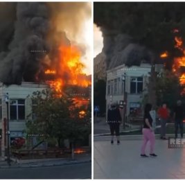В Хырдалане в одном из ресторанов произошел пожар