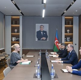 Джейхун Байрамов провел обсуждения с новым послом Швеции