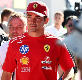 Пилот Ferrari Леклер стал лучшим в первой практике Гран-при Италии "Формулы-1"