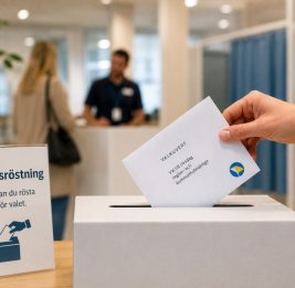 
В Швеции зафиксирован рекордный интерес к досрочному голосованию