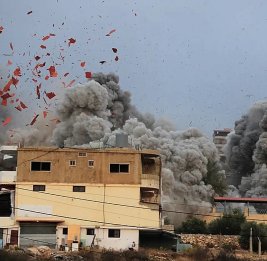 
Армия Израиля заявила о новых ударах по объектам "Хезболлах" на юге Ливана