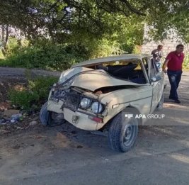 В Газахском районе в ДТП пострадали два брата-подростка