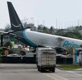 Катастрофа в Майами: грузовой Boeing выкатился с ВПП, пять человек погибли