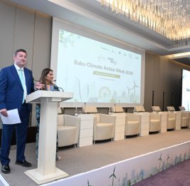 
Начала работу &laquo;Бакинская климатическая неделя 2026&raquo;