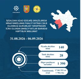 Обнародовано количество обезвреженных за прошедшую неделю мин и других боеприпасов