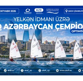 
Состоится Открытый чемпионат Азербайджана по парусному спорту