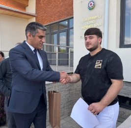 В селе Шукюрбейли еще 25 семьям вручены ключи от их домов